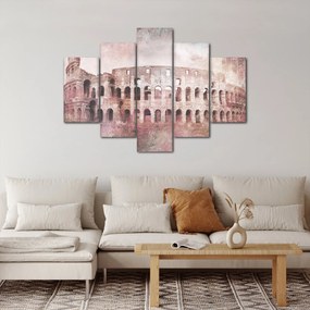 Kép - Vintage képeslap a városról N⁰2 (150x105 cm)