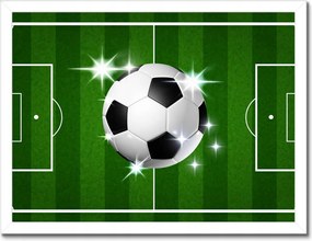 Poszterek keretben 40x30 Focipálya Labda