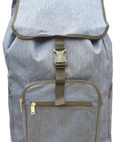 Signal kék aluvázas gurulós bevásárlótáska bevásárlókocsi