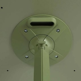 Nardi HPL kör 90 cm agave zöld kültéri asztallap