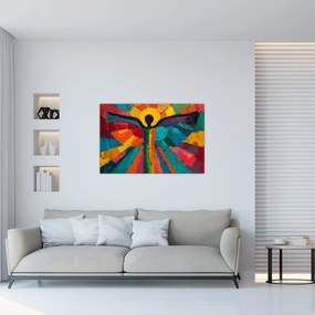 Kép - Festett angyal (90x60 cm)