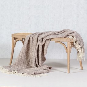 Dekoria Pléd Zeeland 140x200cm silver barna