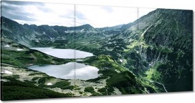Vászonkép 120x60 Tátra völgy 5 tó