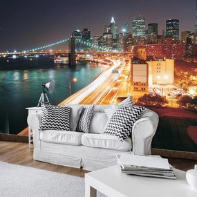 Fotótapéta - Brooklyn-híd New York-ban (152,5x104 cm)