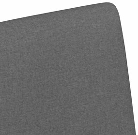 Étkező Székek kerékkel 2 pcs Sötétszürke 57 x 66 x 94 cm szövet