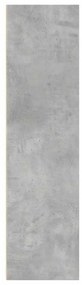 betonszürke szerelt fa könyvespolc 60 x 30 x 114 cm