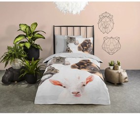 Egyszemélyes-hosszabbított pamut gyerek ágyneműhuzat 140x220 cm Semmie – Good Morning