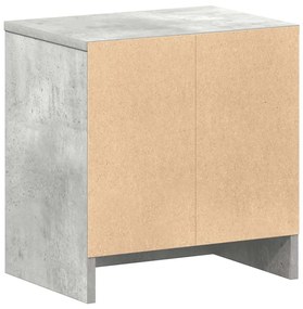 betonszürke éjjeliszekrény fiókkal 39x28x41 cm