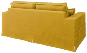 Sárga kanapé 196 cm Nora – Ropez