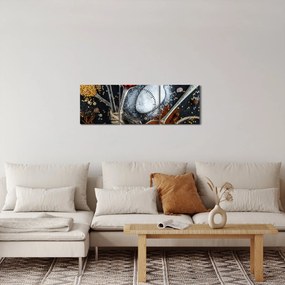 Fűszerek képe (órával) (90x30 cm)