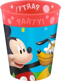 Disney Mickey Rock the House micro prémium műanyag pohár szett 4 db-os 250 ml