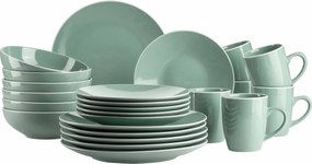 Mäser 24 darabos ELISSA étkészlet – zöld fényes