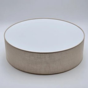 SIRJA mennyezeti lámpa 2xE27/60W/230V, 45 cm átmérő, bézs