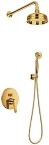 Omnires Art Deco kád és zuhany szett beépített Igen arany SYSAD27GL