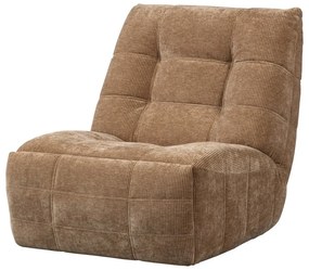 Világosbarna állítható kordbársony relaxációs fotel Hein – WOOOD