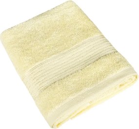 Bellatex Kamilka Vonal törölköző világos sárga, 50 x 100 cm