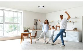 Kanlux 38610 - LED Dimmelhető lámpa PLAFON LED/20W/230V 3000-6500K Wi-Fi fekete