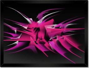 Poszterek keretben 40x30 Divatos lila tüskék