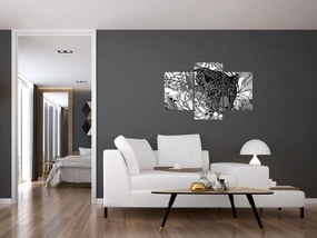 Kép - Egzotikus kert (90x60 cm)