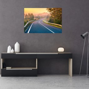 Kép - Az utazás napfelkeltekor (90x60 cm)