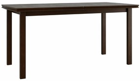 Asztal Victorville 102Dió, 76x90x160cm, Hosszabbíthatóság, Természetes fa furnér, Fa
