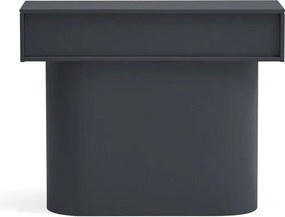 Antracitszürke konzolasztal 36x100 cm Totem – Teulat