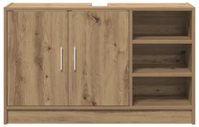 Mosogató Szekrény Kézműves tölgy 90x29x55 cm Összeszerelt Fa