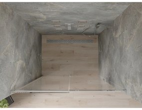 Mexen OMEGA tolózuhanyajtó 160 cm-es nyitásig, 825-160-000-01-00