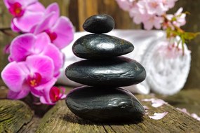 Fotótapéta Zen relaxációs kövek