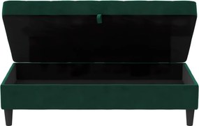 Zöld bársony lábtartó Presley – Støraa