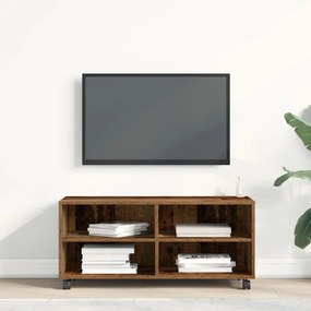 TV Szekrény Régi Fa 90x35x35 cm Műgyanta