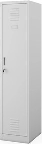 Fém BHP munkaszekrény szürke: KACPER 1 Plus