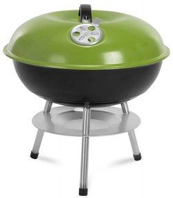 Fieldmann - Faszén asztali grill zöld/fekete