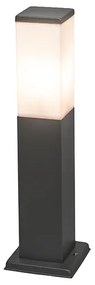Okos kültéri lámpaoszlop sötétszürke 45 cm, WiFi P45-tel - Malios