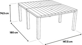 Florin 10+1 kerti bútor garnitúra szett