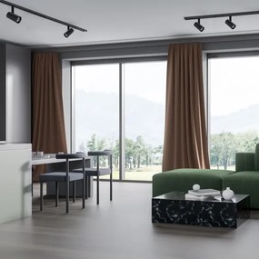 LED spotlámpa MAGNETIC TRACK 10W 48V fekete sínrendszerhez