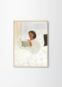 Poszter 50x70 cm Morning Read – Isabelle Vandeplassche – The Poster Club