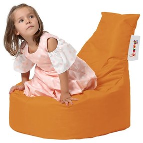 Narancssárga gyerek babzsákfotel Baton – Floriane Garden