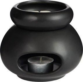 AMBIANCE porcelán aromalámpa, fekete