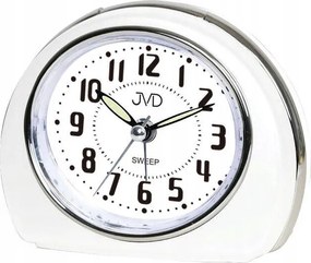 Fehér Megvilágított Félkör Alakú 10 cm-ES Ébresztőóra Szundival Jvd SRP9501.3