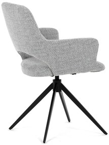 DCH-D1320 GREY2 étkezőszék visszatérőmechanizmussal
