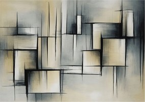 Fotótapéta Flizelin Design Divatos Absztrakt geometria 208x146