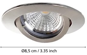 Eglo 95359 - SET 3x LED Beépíthető lámpa TEDO 3xGU10-LED/5W/230V