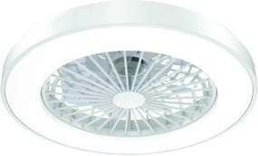 Aca Lighting fehér mennyezeti ventilátor szabályozható Led lámpával, 50 cm Sd