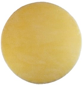 Fürdőszoba-szőnyeg UNI COLOR Krémszínű - Krémszínű   / Kör Ø 90 cm