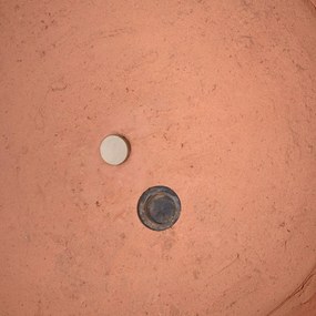 Karlina 2 db terrakotta virágcserép alátéttel - Kave Home