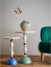 Jegenyefenyő kerek tárolóasztal ø 40 cm Mannelli – Bloomingville