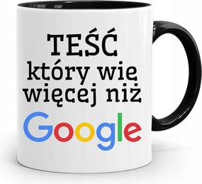 Fekete Bögre Apósnak Többet Tud, Mint A Google fényképes nyomattal