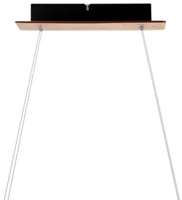 LED csillár zsinóron SENTO LED/19W/230V fa kivitel