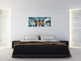 Kép - Brooklyn Bridge (120x50 cm)